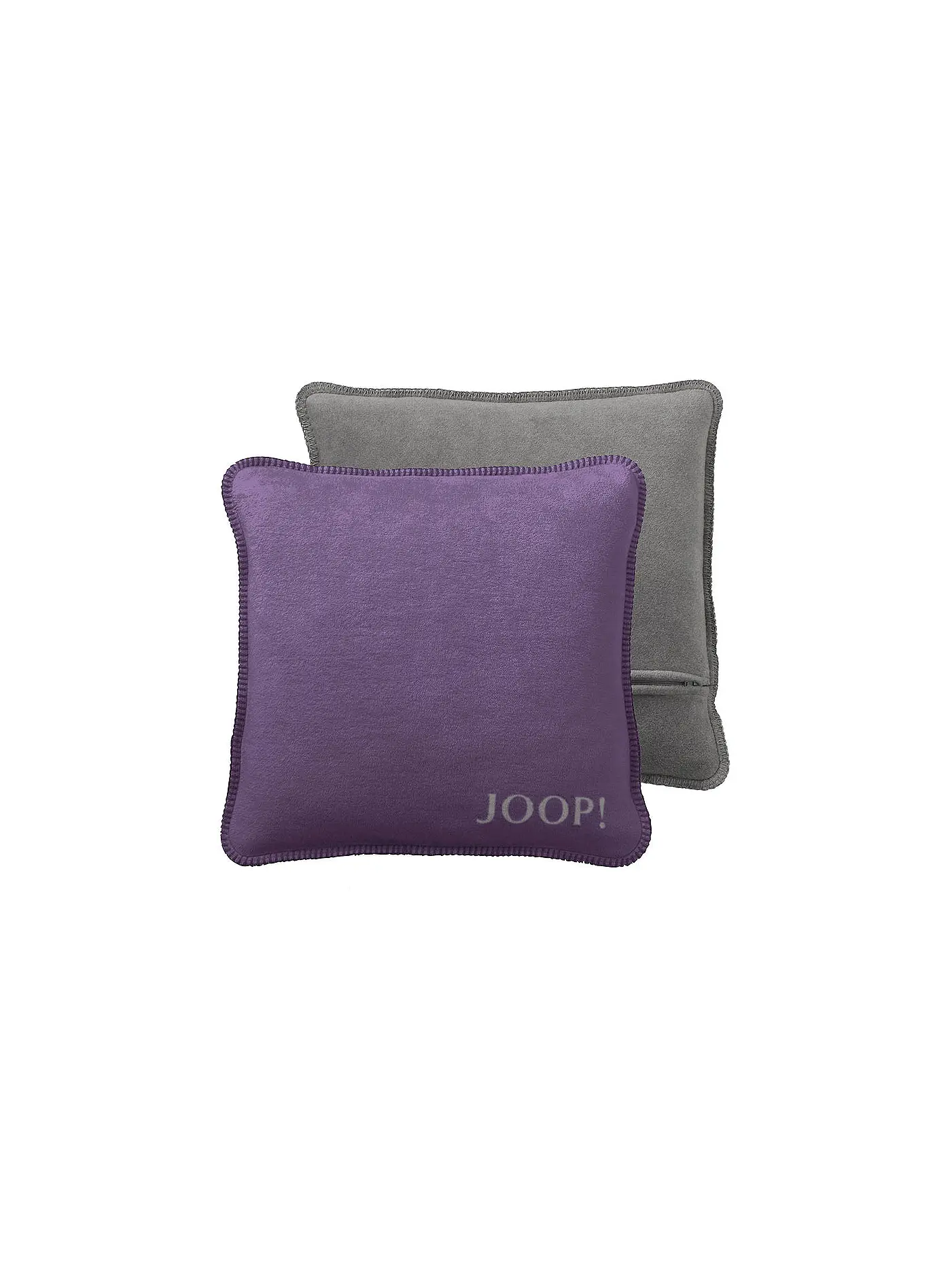 JOOP | Kissenhülle 50x50cm Kupfer/Schiefer | lila